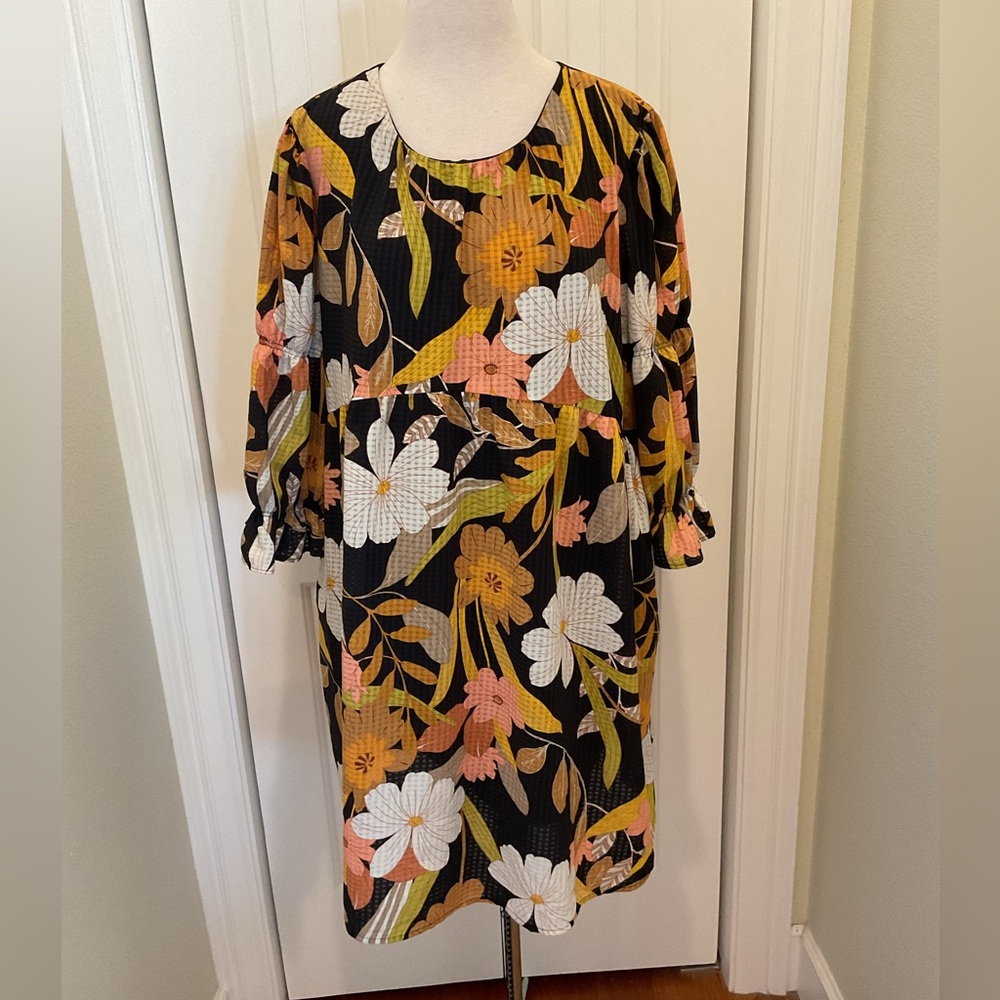 Who What Wear Floral Dress Size L